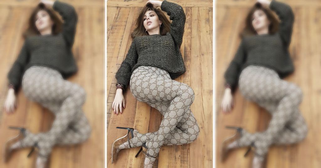 ميريام فارس تستعرض جسمها بصورة على الارض!