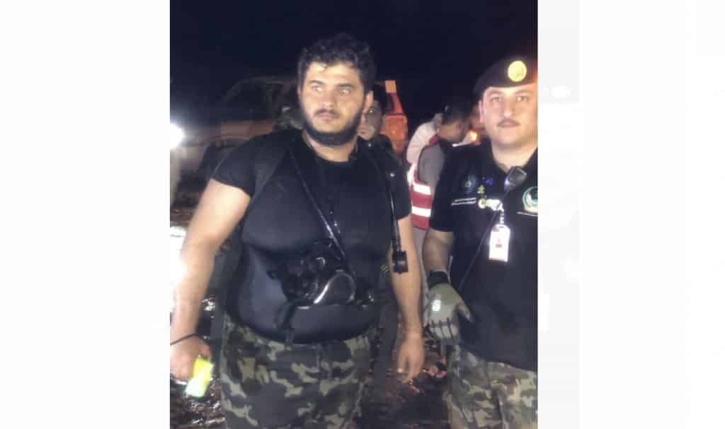 بالصور: وفاة الغواص ريان العيتاني أثناء البحث عن طفل مفقود في وادي الحائر
