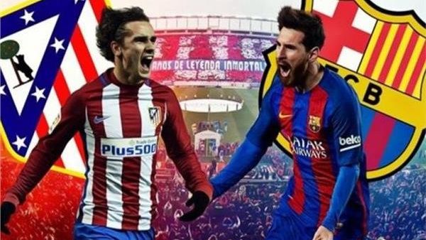 اونلاين | مشاهدة مباراة برشلونة وأتلتيكو مدريد بث مباشر