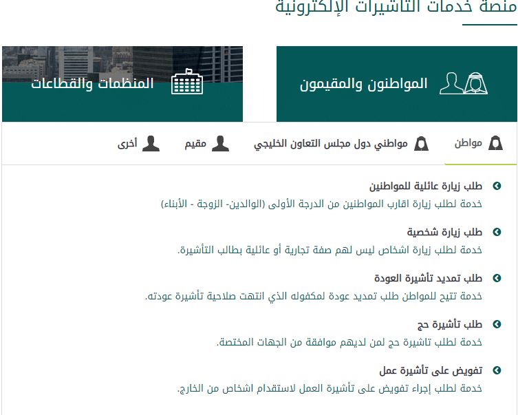 شروط تقديم طلب زيارة عائلية للمواطنين بالسعودية والاستعلام عن الرسوم المطلوبة بالمملكة الان 1440