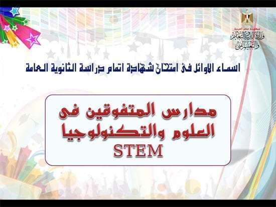 لائحة أسماء أوائل الثانوية العامة 2019 وزارة التربية والتعليم