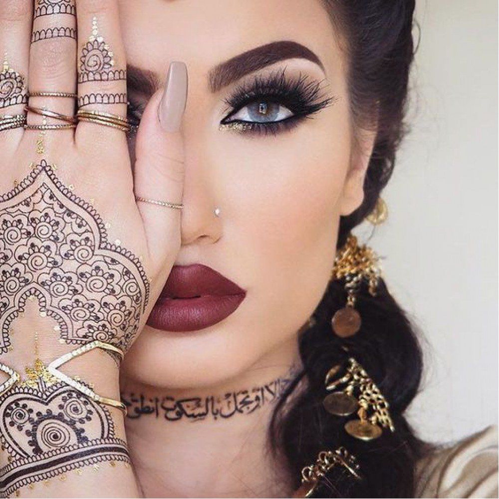 صور نقش حناء ناعمة وعصرية
