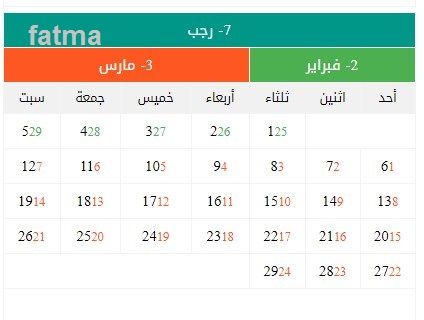 بداية التقويم الهجري 1441 في السعودية ومصر والدول العربية “بيان تقويم أم القرى” موعد رأس...