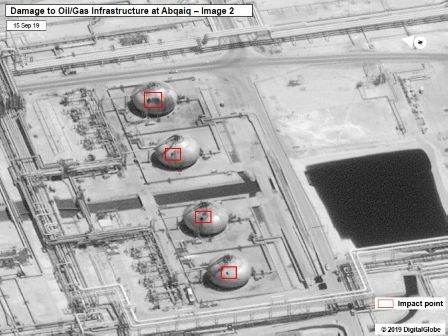 الاكثر مشاهدة - ما أخفته السعودية نشرته واشنطن .. (صور جوية) مروعة للمخابرات الأمريكية تكشف حجم الدمار في ‘‘أرامكو’’ .. شاهد