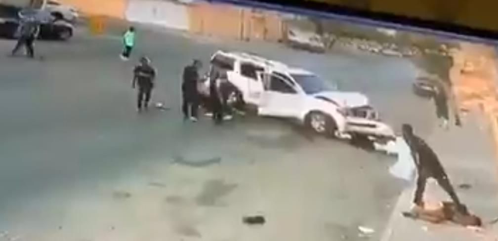فيديو وثق الحادثـة المروعة.. كشف الحالة الصحية للشاب الذي دهسه مفحط بالرياض