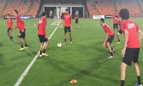 المنتخب الأولمبي ينهي مرانه الرئيسي استعدادا لمواجهة جنوب إفريقيا