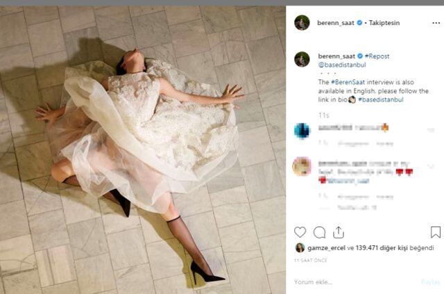 بيرين سات عارية بدون ملابس داخلية؟.. وانتقادات لاذعة