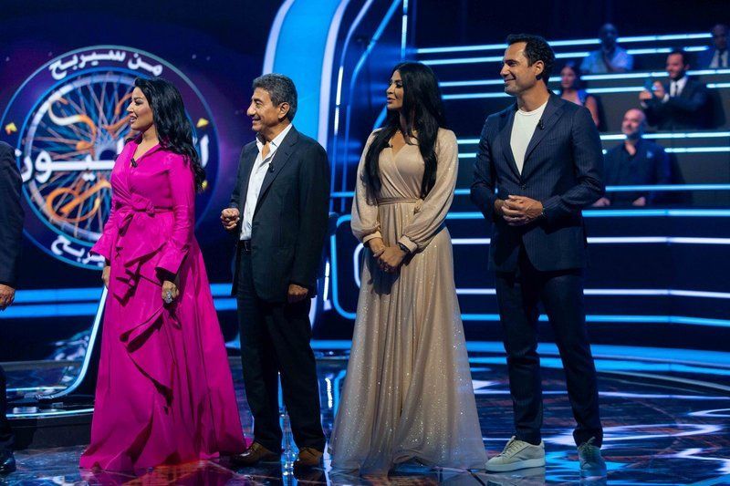 "القصبي" وريم عبد الله في حلقة خاصة في "من سيربح المليون"