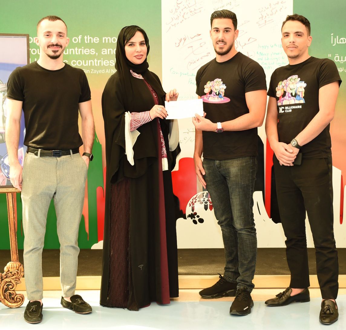 بليونير كلوب Billionaire Club NFT يزورمركز راشد