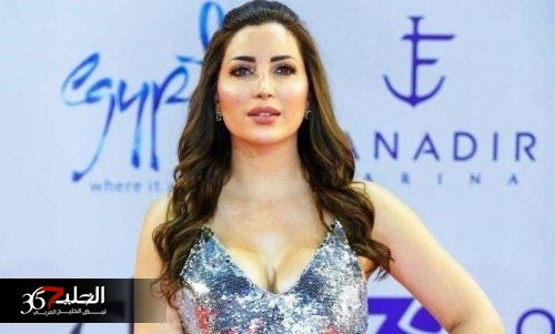 صدر نسرين طافش يخرج من ملابسها في وصلة رقص بأحضان رجل غير زوجها