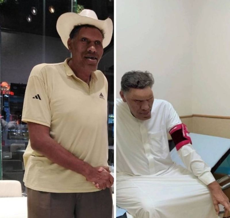 وفاة أطول رجل في العالم غلام شبير بعد معاناة مع المرض في جدة