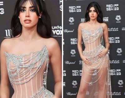 تراند اليوم : شاهد.. إطلالة الفنانة نور طاهر في مهرجان البحر الأحمر السينمائي بجدة