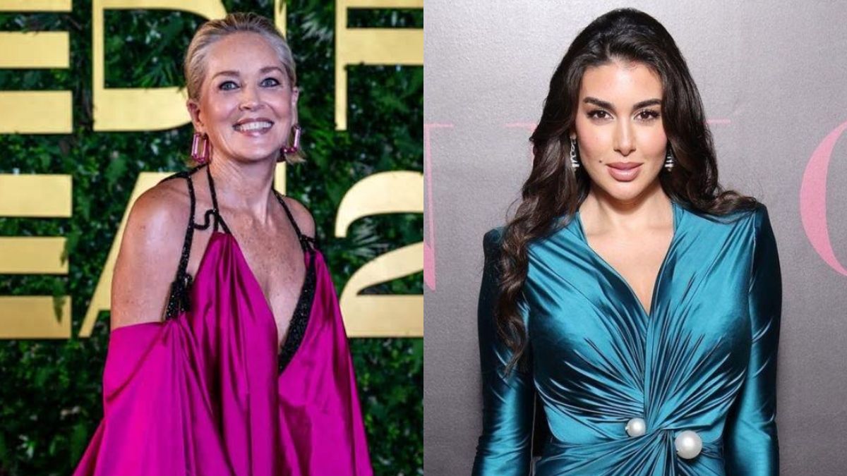 ياسمين صبري وشارون ستون بالفستان نفسه… مَن الأجمل برأيكم؟