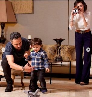 بالصور – زوجة قيس الشيخ نجيب عارضة أزياء جميلة للغاية.. هويتها ستفاجئكم!