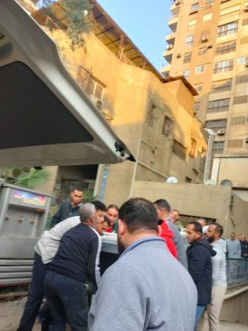 مراسم عزاء والدة الموزع أحمد عادل .. وسط حضور تامر حسين وعزيز الشافعي