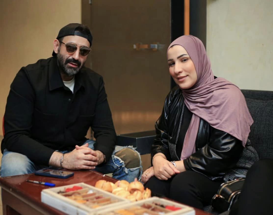 نداء شرارة تنتهى من تسجيل أغنية "كدابين" بتوقيع مصطفى السويفى