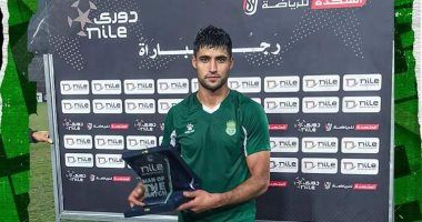 سيف تقا أفضل لاعب فى مباراة الاتحاد والداخلية
