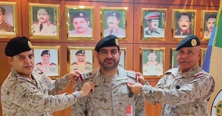 ترقية "العنزي" لرتبة عميد ركن بالقوات البرية