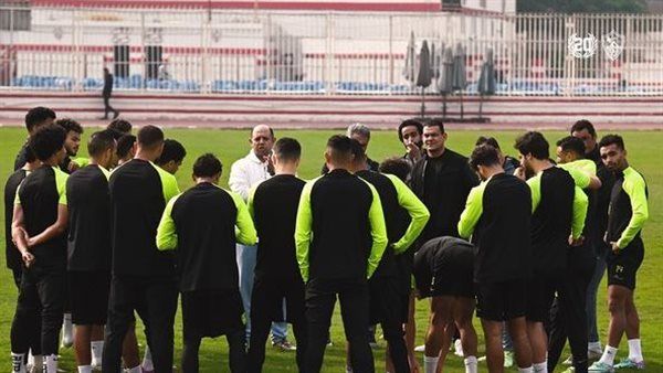 تدريبات بدنية في مران الزمالك