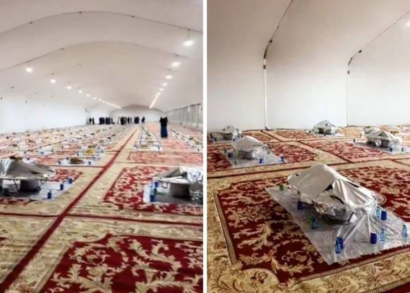 تتكون من 600 صحن.. شاهد: شخص يوثق أكبر وليمة عشاء