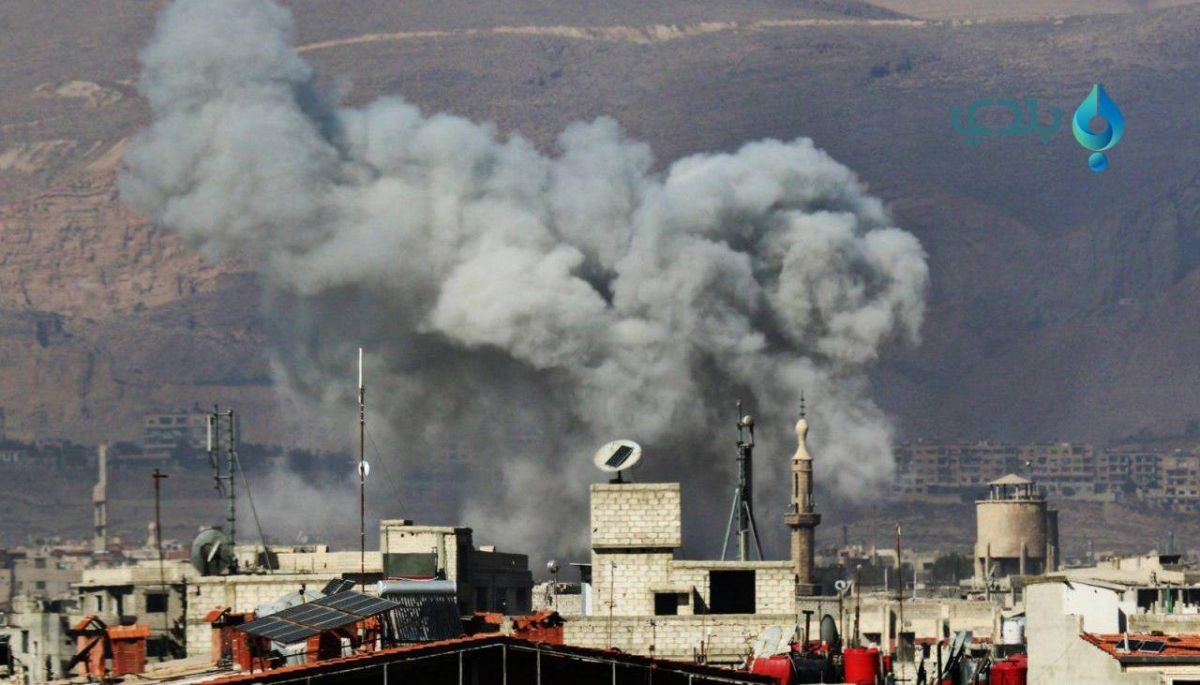 سوريا تدخل دائرة الحرب بعد تعرض ريف دمشق للقصف