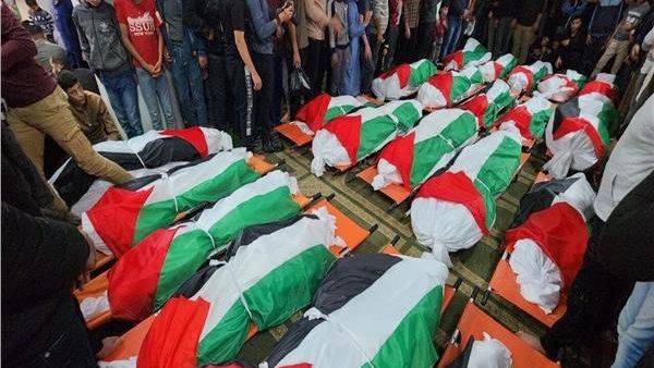 445 قتيلاً ومصابًا بغزة جراء ارتكاب  15 مجزرة للعدوان خلال 24 ساعة