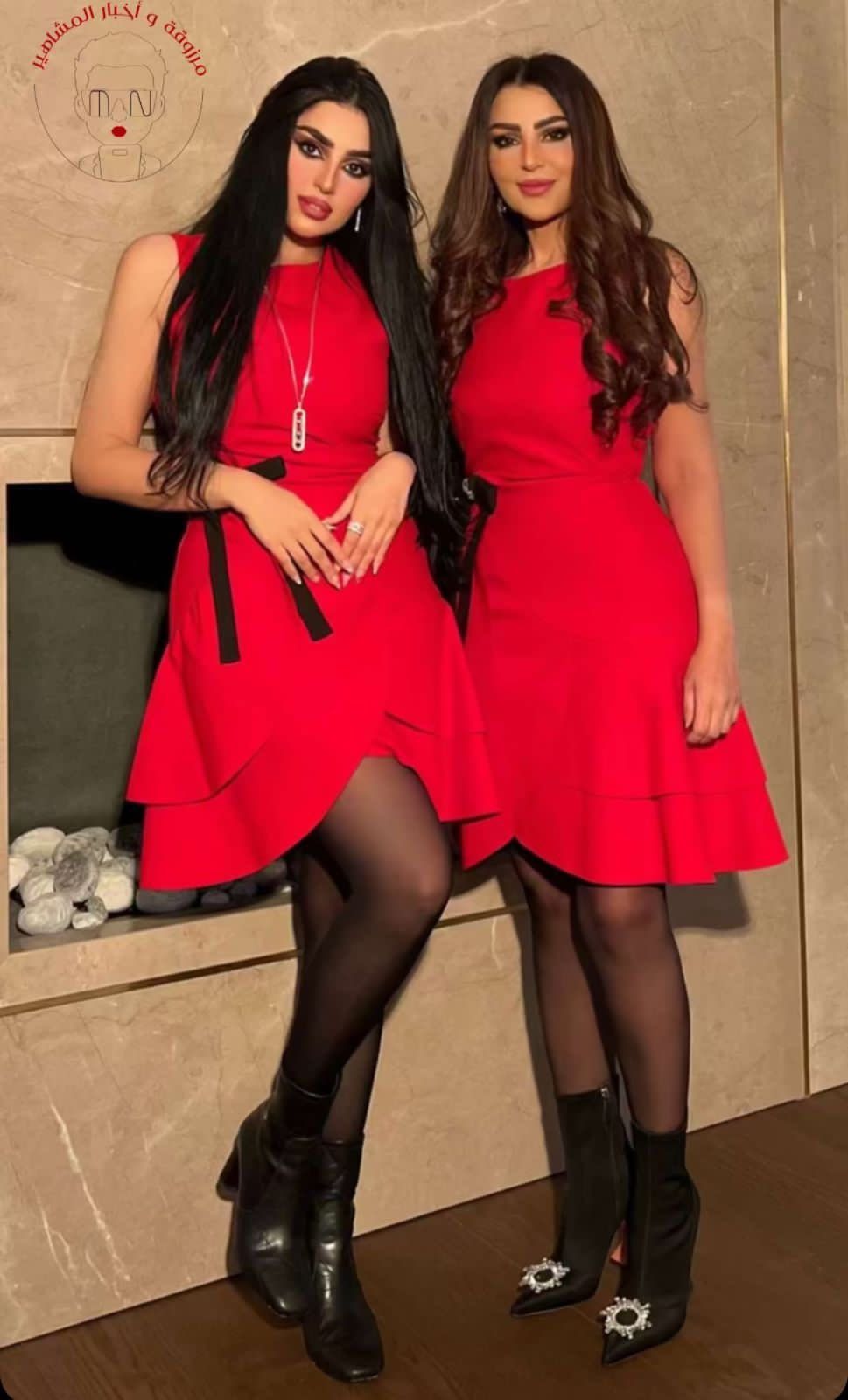 شاهد المهرة البحرينية تخطف الأنظار مع والدتها في أحدث ظهور