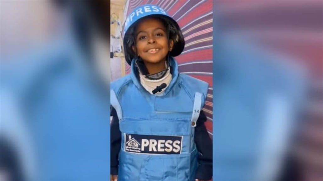 "لمى أبو جاموس".. أصغر صحفية في غزة بعمر 9 سنوات