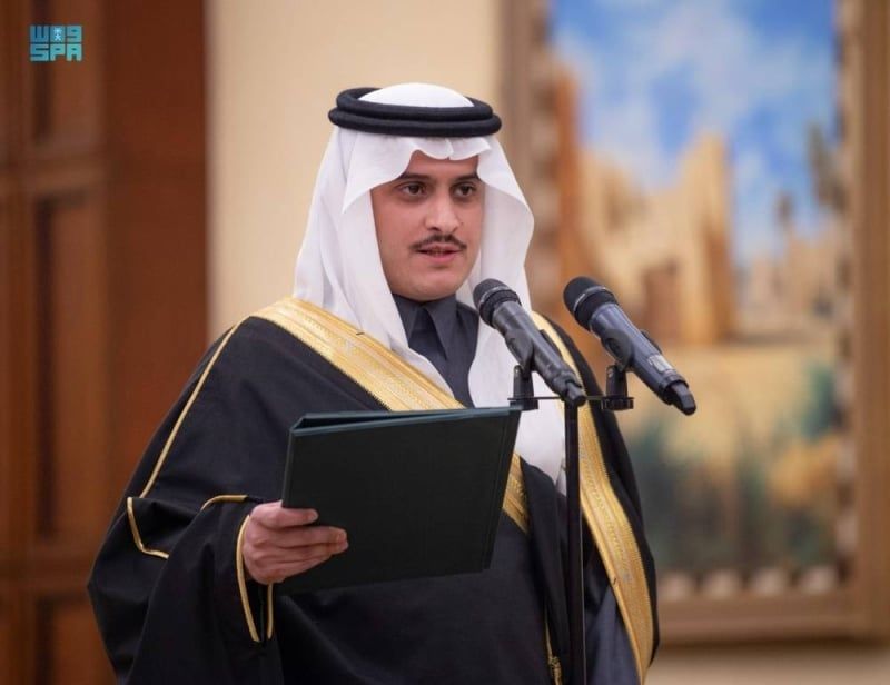 بالصور والفيديو: أمام خادم الحرمين.. السفراء المعينون حديثاً لدى عدد من الدول الصديقة يؤدون القسم