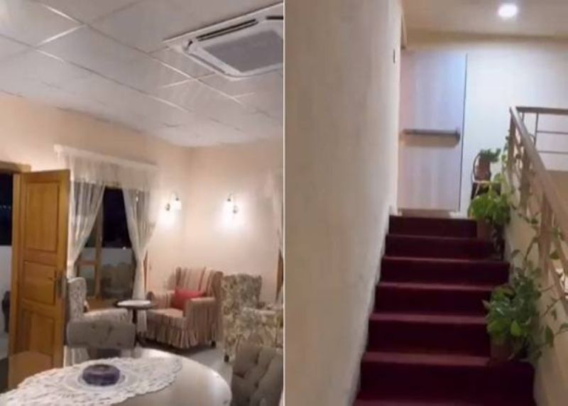 تراند اليوم : شاهد.. شخص يحول شقته داخل عمارة سكنية إلى مقهى شاي