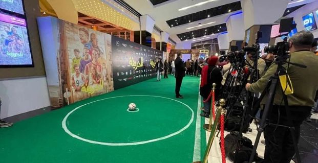 ريد كاربت جرين لفيلم الحريفة فى العرض الخاص لتتناسب مع أجواء العنل