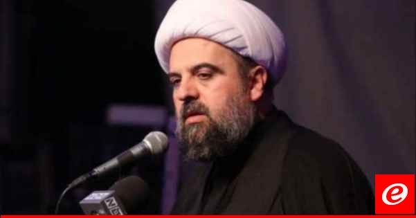 قبلان: لا مخرج للبلد إلا بتسوية رئاسية لصالح لبنان لا لصالح واشنطن وباقي امبراطوريات الخراب