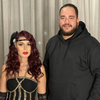 نجلاء بدر بإطلالة تعود لعام 1920 إحتفالاً برأس السنة 2024