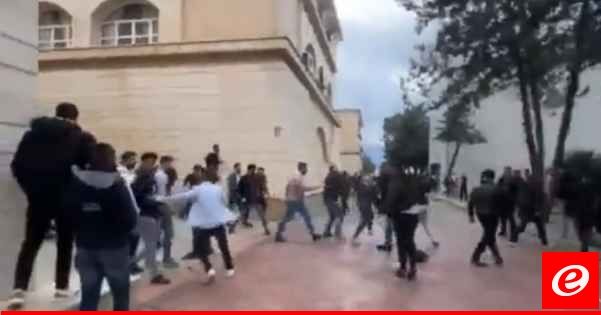 معلومات عن إشكال في الجامعة اللبنانية الدولية- فرع الخيارة بالبقاع وأنباء عن سقوط جرحى
