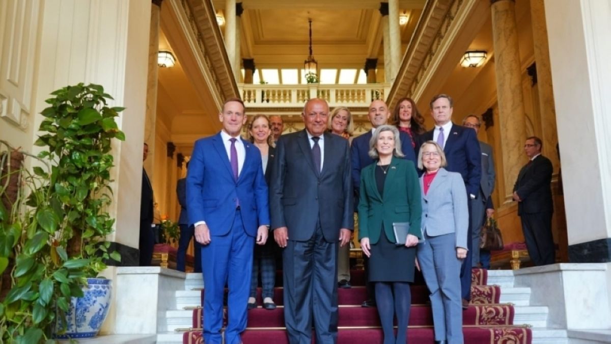 مصر لأعضاء الكونجرس: تدخلوا لوقف تهجير الفلسطينيين