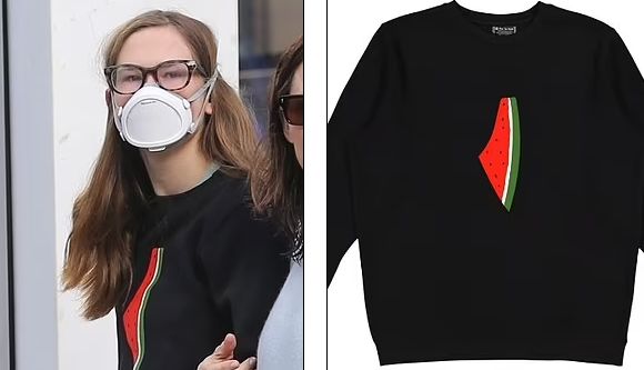 ابنة جينيفر جارنر وبن أفليك تدعم غزة وتتبرع بأرباح سترة عليها علم فلسطين