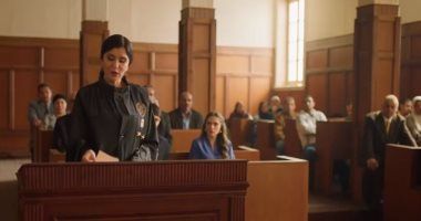 هل ترضخ غادة عادل للتهديد وتترافع فى قضية المنباوى بـ مسلسل حالة خاصة؟