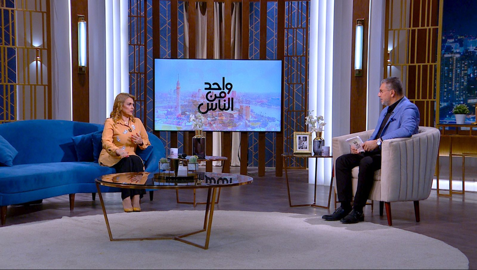 سيمون ضيفة برنامج "واحد من الناس" الأحد