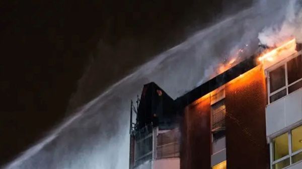 جرحى جراء حريق بمستشفى في ألمانيا