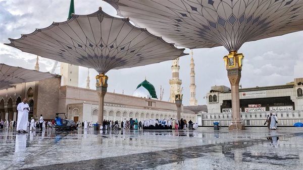 المدينة المنورة تحصل على إنذار أحمر بشأن حالة الطقس اليوم