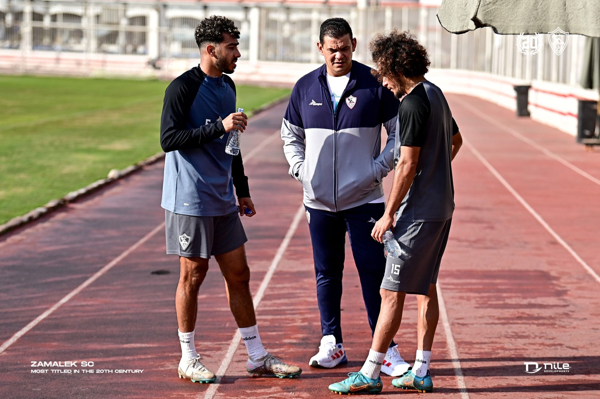 كواليس عودة الزمالك للتدريبات فى 10 صور استعدادا لدورتى معسكر الإمارات
