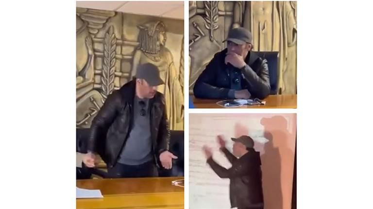 "عايز أروح للنائب العام".. انفعال عمرو مصطفى في مؤتمر جمعية الملحنين بسبب "أم كلثوم"