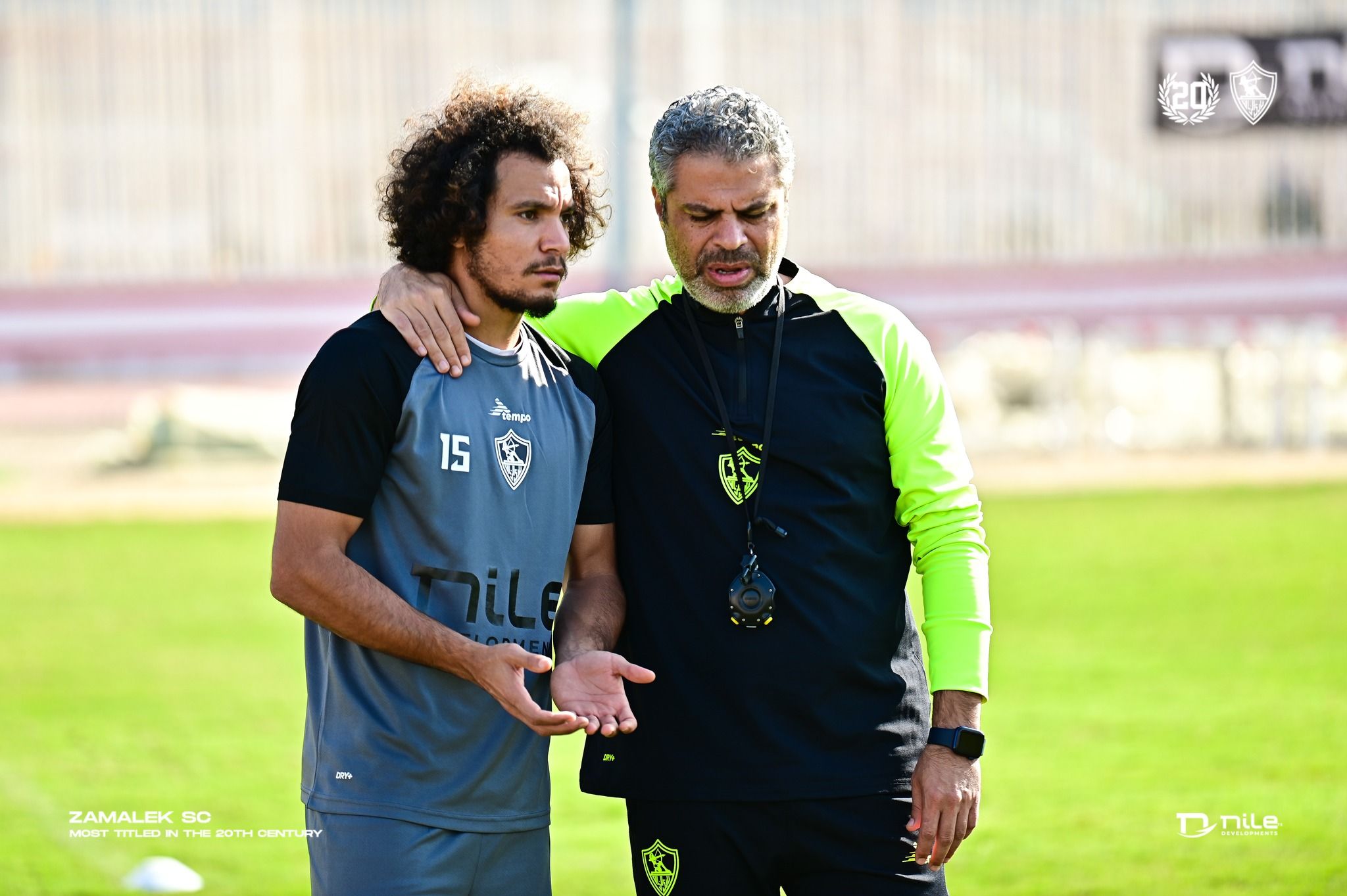 كواليس عودة الزمالك للتدريبات فى 10 صور استعدادا لدورتى معسكر الإمارات