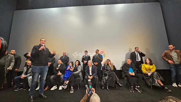 إسعاد يونس والمخرج وائل إحسان في ندوة على هامش العرض الخاص لفيلم "عصابة عظيمة"