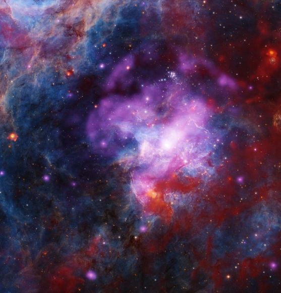 تكنولوجيا: آثار انفجارات نجمين تم التقاطها فى صورة جديدة لوكالة ناسا