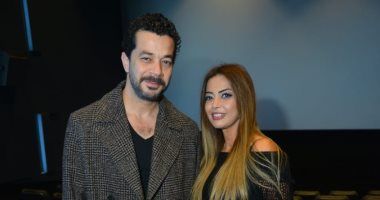 شريف سلامة وداليا مصطفى يحضران العرض الخاص لفيلم "عصابة عظيمة".. صور