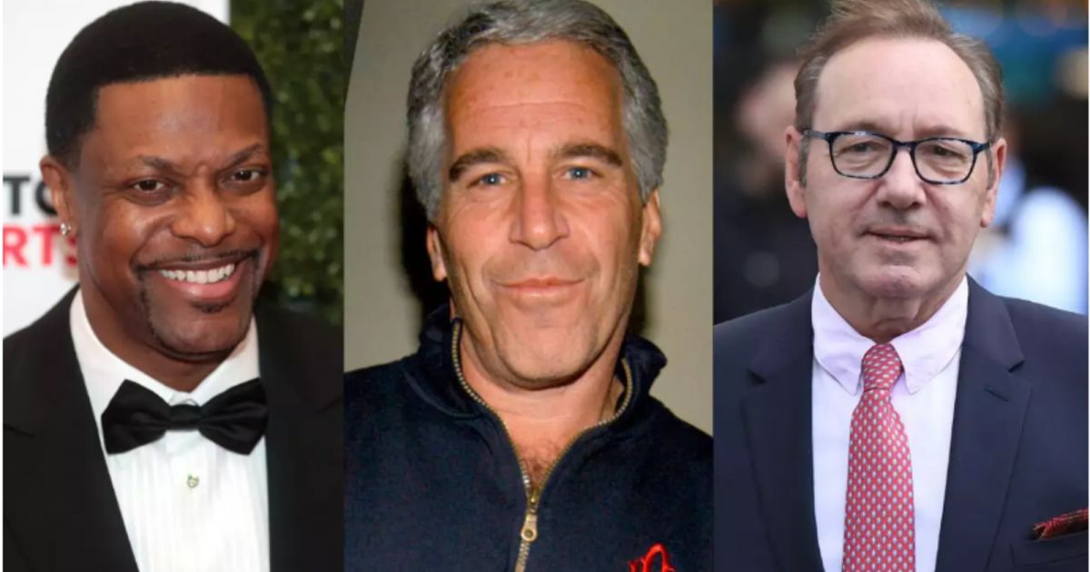 كريس تاكر وكيفن سبيسي وسارة فيرغسون متورطين بقضية جيفري ؟