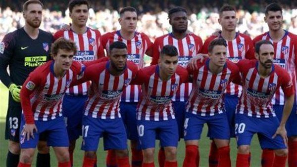 أتلتيكو مدريد يتعادل مع لوجو في الشوط الأول
