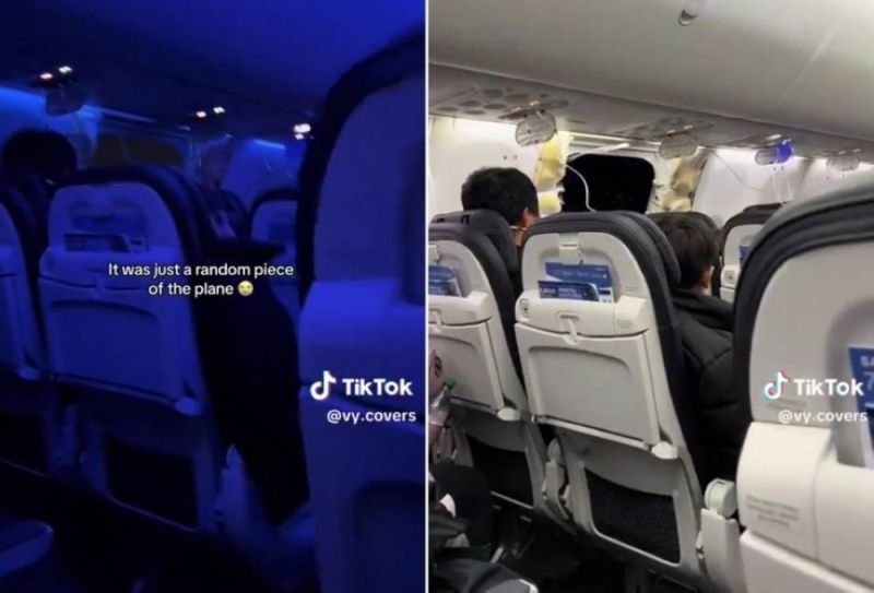 تراند اليوم : شاهد.. طائرة أمريكية تنفجر من الداخل بعد 20 دقيقة من الإقلاع