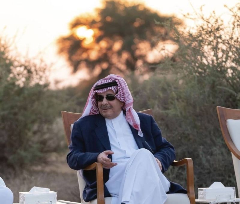 تراند اليوم : شاهد.. صور حديثة للأمير سلطان بن فهد في روضة التنهات بالرياض